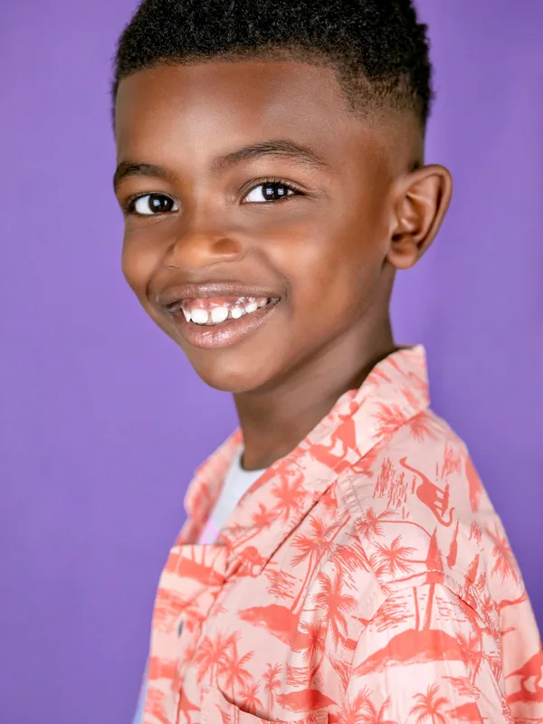 Headshot of a young performer represented by Level Talent Group