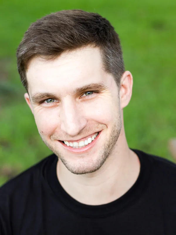 Headshot of an actor represented by Level Talent Group