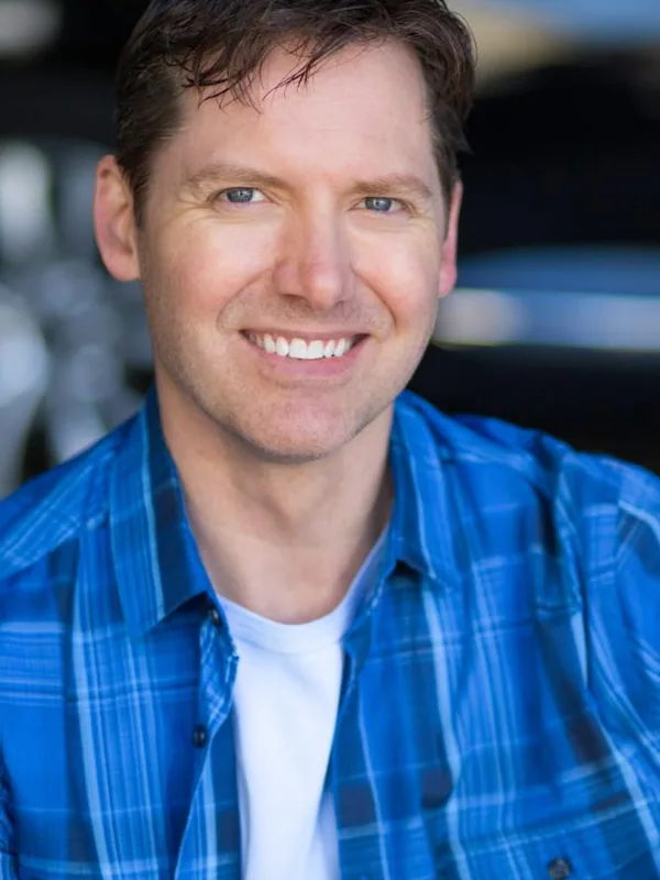 Headshot of an actor represented by Level Talent Group