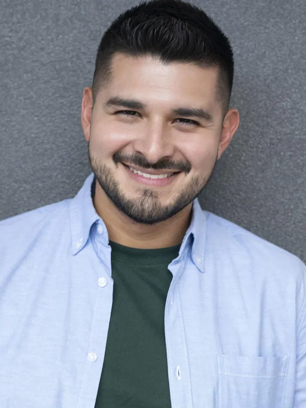 Headshot of an actor represented by Level Talent Group