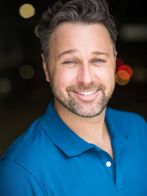 Headshot of an actor represented by Level Talent Group