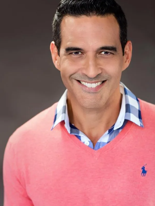Headshot of an actor represented by Level Talent Group