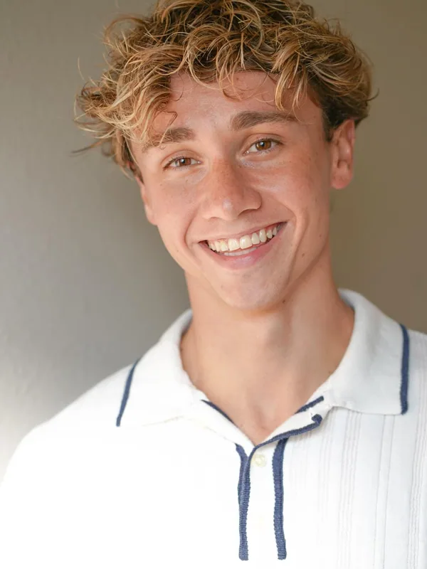 Headshot of an actor represented by Level Talent Group