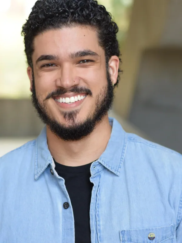 Headshot of an actor represented by Level Talent Group