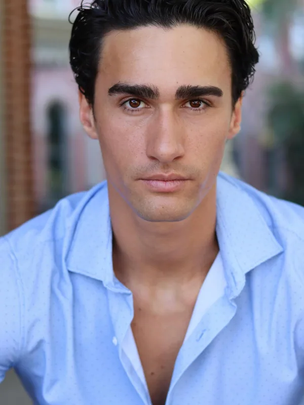 Headshot of an actor represented by Level Talent Group