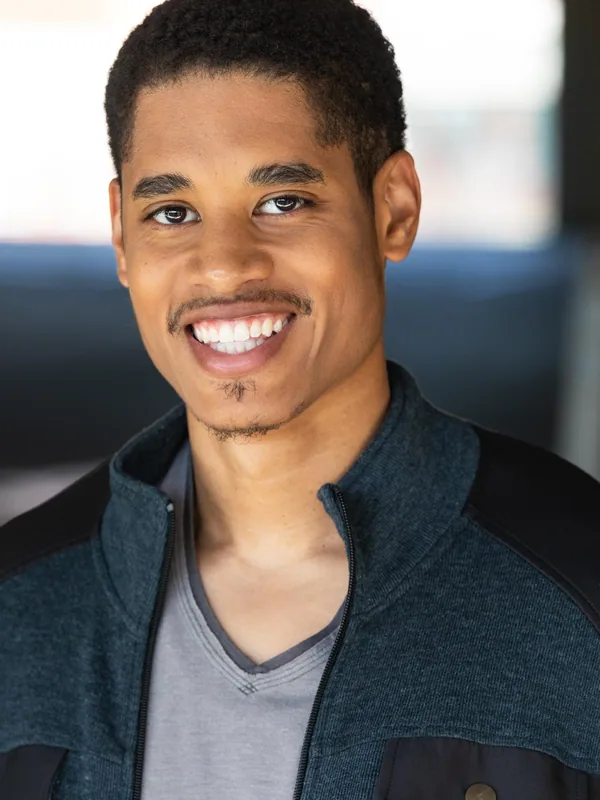 Headshot of an actor represented by Level Talent Group